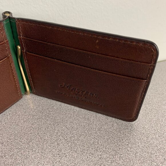 Masters Martin Dingman Alligator Card Holder Card Case ID Window Money Clip - Picture 9 of 15
